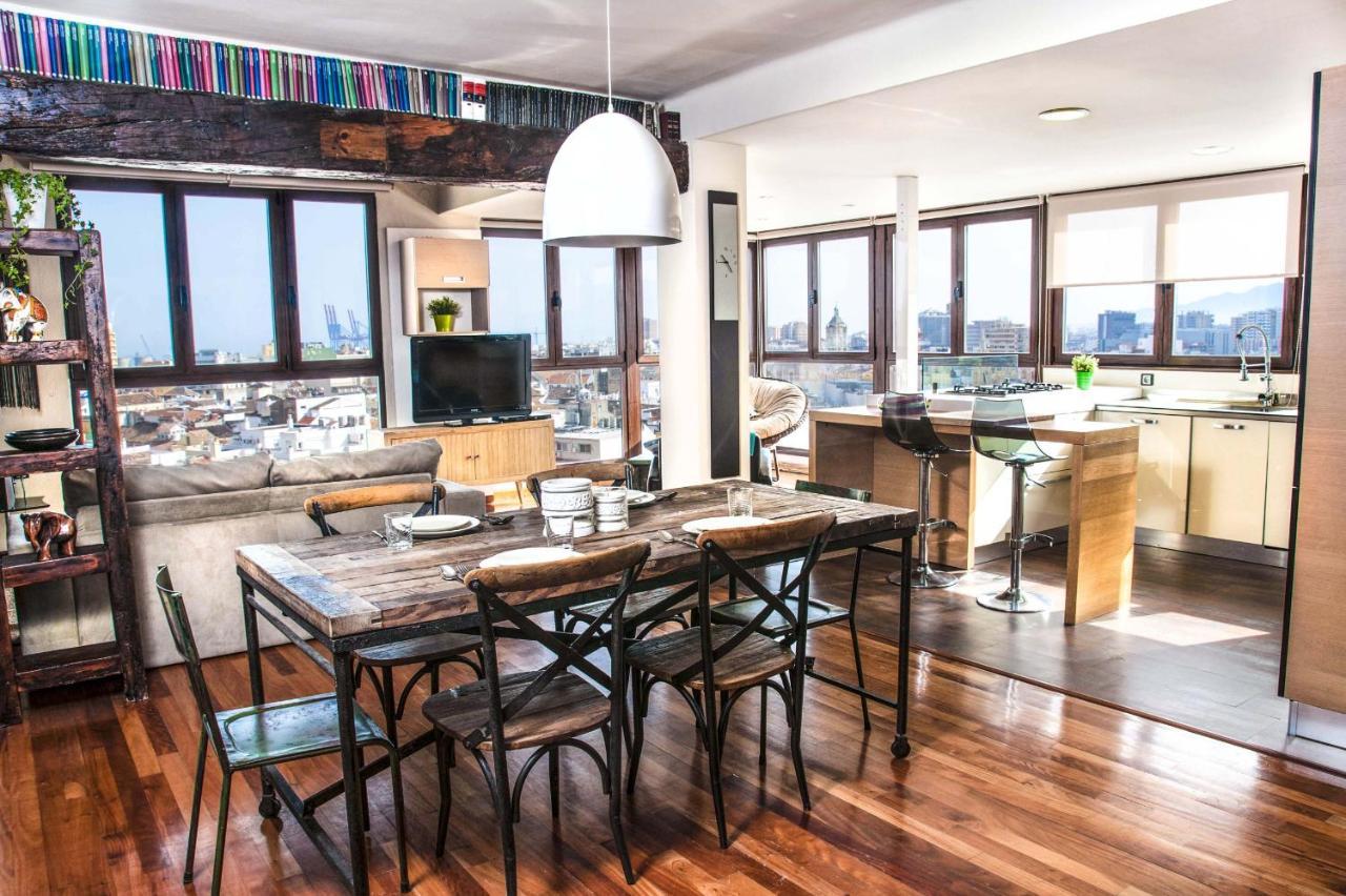 Апартаменты Malagaflat Design Loft City Views Экстерьер фото